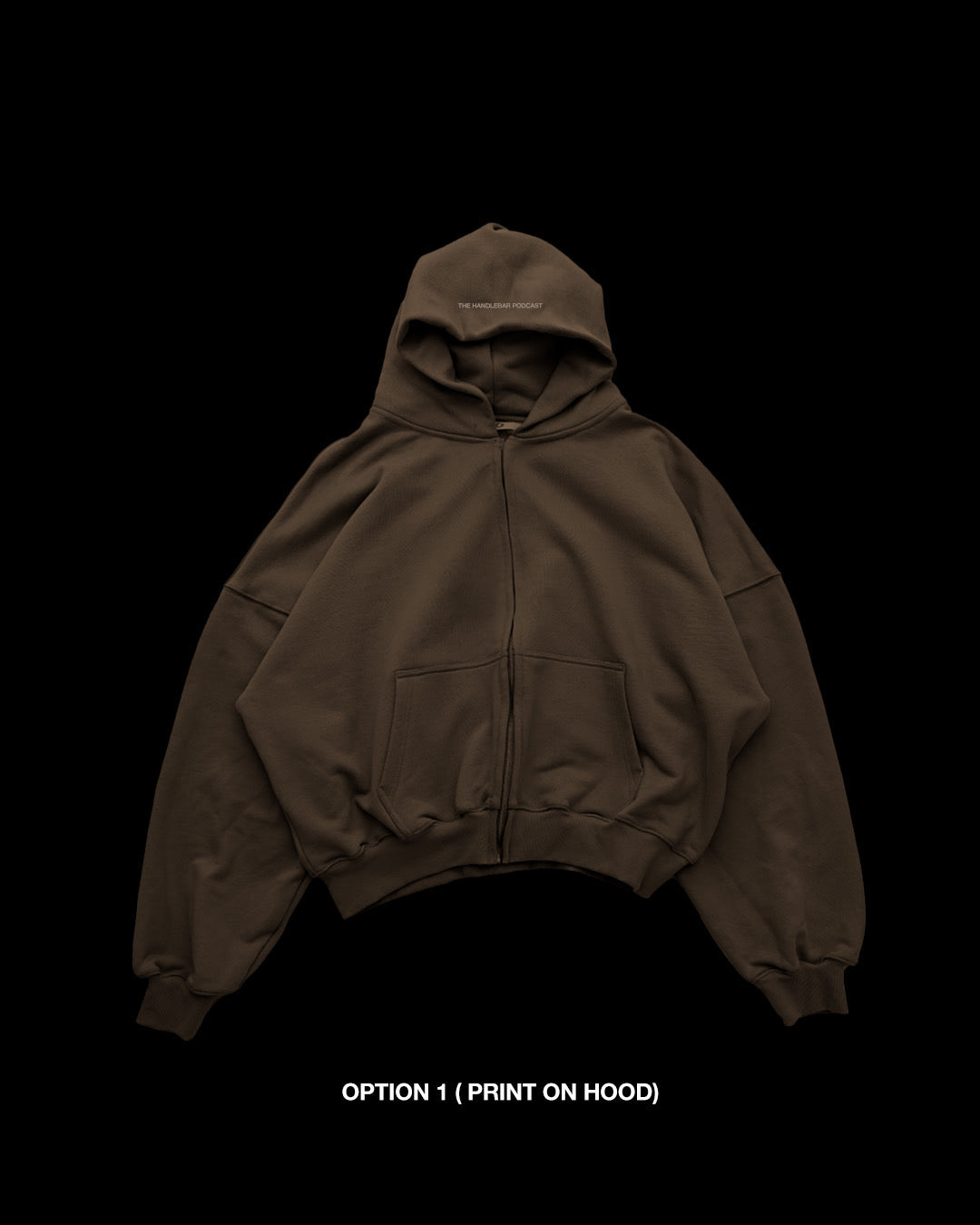 Chocolate Hoodie (Zip)