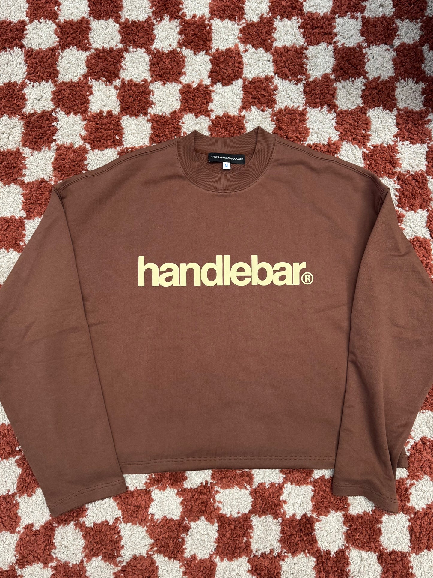 Brown Cropped Sweatshirt