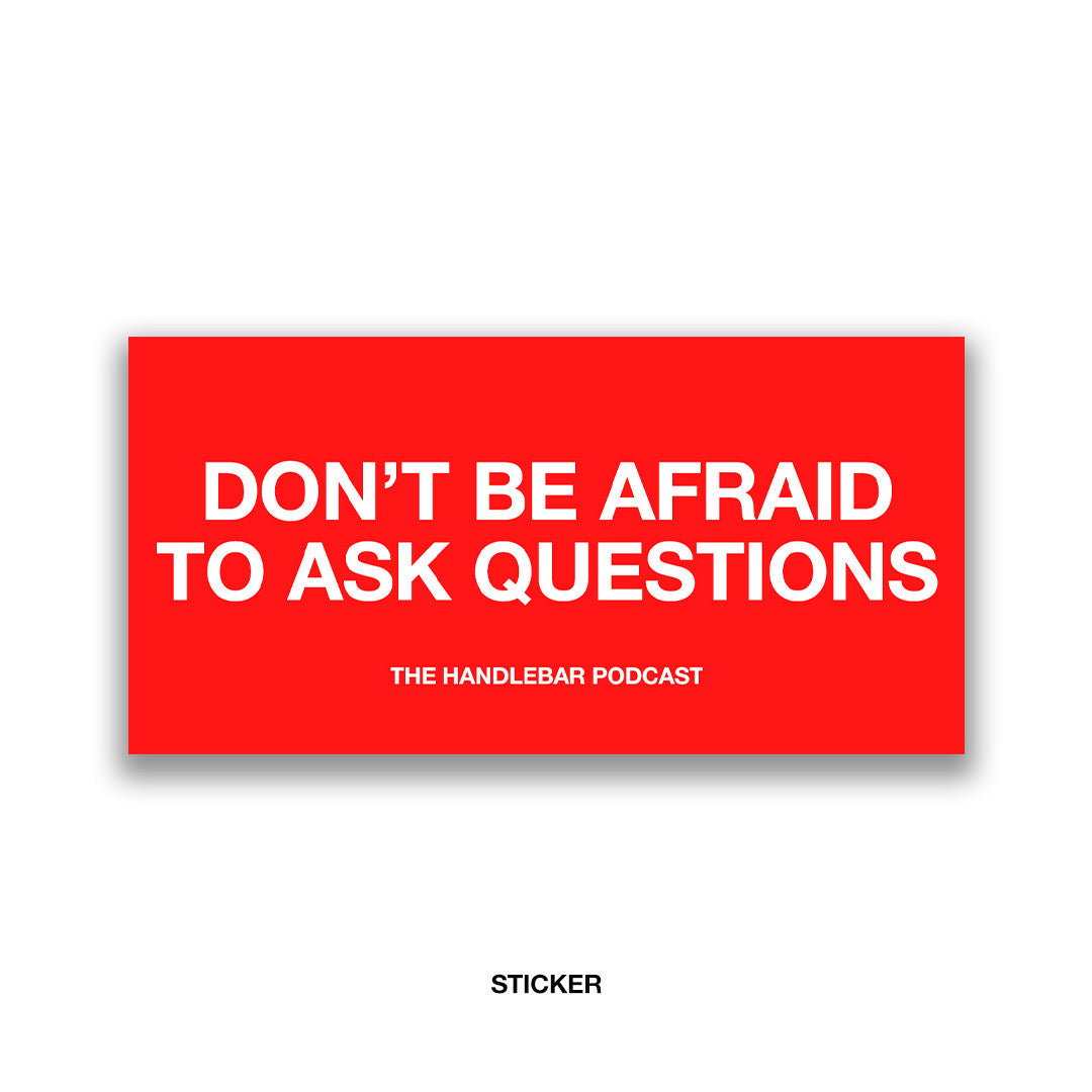 Questions Sticker (RED) – HANDLEBARS